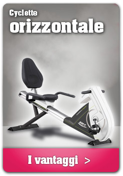 Cyclette orizzontale